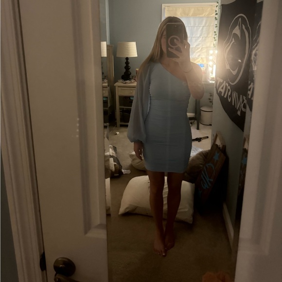 Hello Molly Party It Up Dress Blue - Picture 4 of 5